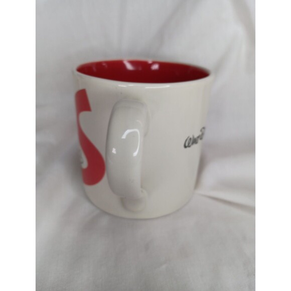 Disney Parks Mickey Mouse Letter "S"  Coffee Cup Mug Sketched Walt Disney World - Picture 4 of 6